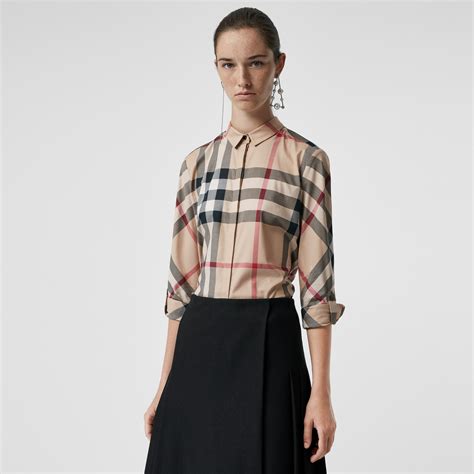 burberry shirts womens